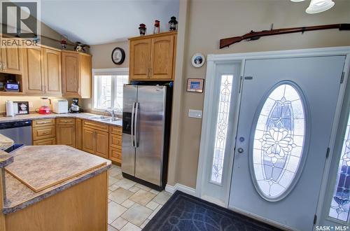 120 1St Avenue E, Love, SK - Indoor Photo Showing Kitchen With Double Sink