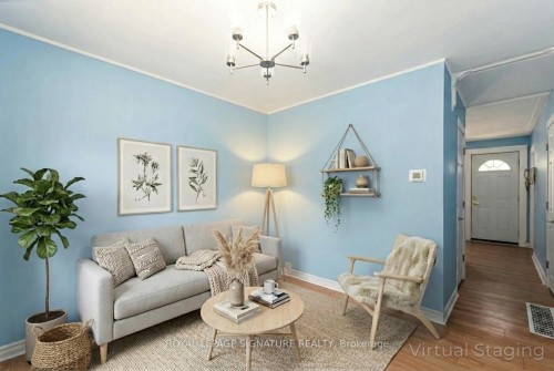 84 Frederick Avenue, Hamilton, ON - Indoor Photo Showing Living Room