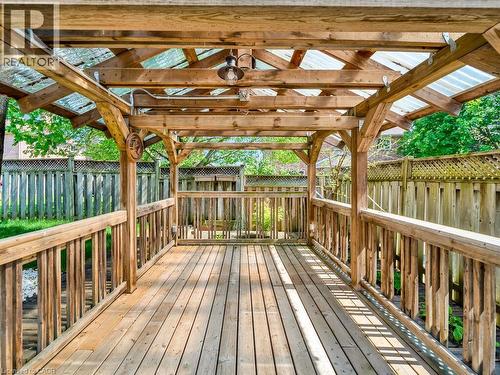16 Glennie Court, Cambridge, ON - Outdoor With Deck Patio Veranda With Exterior