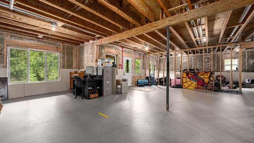 787 Crescent Bay Road, Nakusp, BC - Indoor Photo Showing Basement