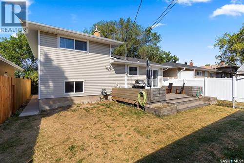 1341 9Th Avenue N, Regina, SK - Outdoor With Deck Patio Veranda With Exterior