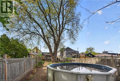 147 Strachan Street E, Hamilton, ON - Outdoor With Above Ground Pool