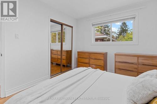 Primary Bedroom with Double Closet - 1981 Navaho Drive, Ottawa, ON - Indoor Photo Showing Bedroom