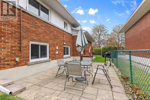 Backyard Patio Seating Area - 1981 Navaho Drive, Ottawa, ON - Outdoor With Deck Patio Veranda With Exterior