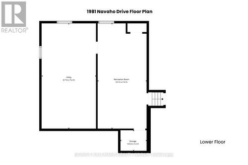 Flexible Lower-Level Living Space - 1981 Navaho Drive, Ottawa, ON - Other