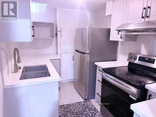 Basment - 132 Hillcroft Drive E, Markham, ON - Indoor Photo Showing Kitchen With Double Sink