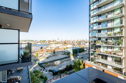 #604-369 Tyee Rd, Victoria, BC - Outdoor With Balcony
