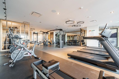 #604-369 Tyee Rd, Victoria, BC - Indoor Photo Showing Gym Room