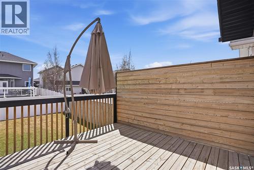 1111 Evergreen Boulevard, Saskatoon, SK - Outdoor With Deck Patio Veranda With Exterior