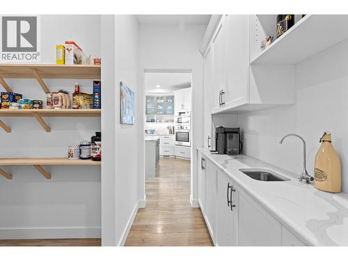 Pantry space - Main floor. - 647 Mt Ida Drive, Coldstream, BC 