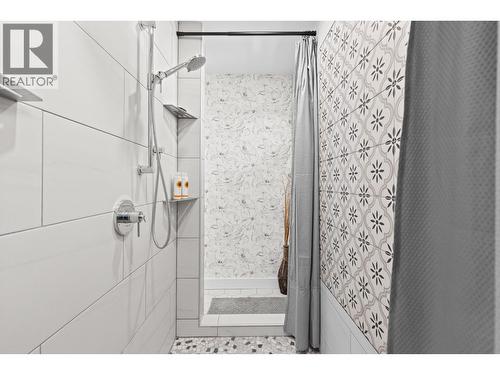 Shower in ensuite. - 647 Mt Ida Drive, Coldstream, BC 