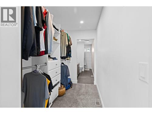 His closet off ensuite. - 647 Mt Ida Drive, Coldstream, BC 