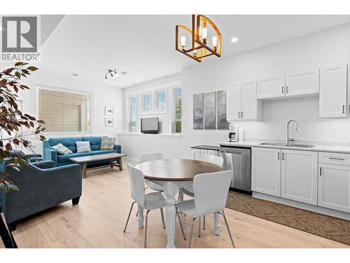 Suite dining/kitchen - Basement/lower floor. - 647 Mt Ida Drive, Coldstream, BC 