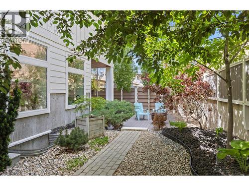 Main home access backyard. - 647 Mt Ida Drive, Coldstream, BC 