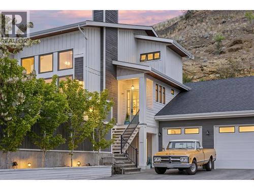 Front/side of home. - 647 Mt Ida Drive, Coldstream, BC 