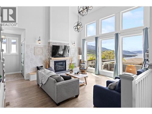 Living room - Main floor. - 647 Mt Ida Drive, Coldstream, BC 