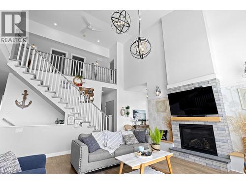 Living room - Main floor. - 647 Mt Ida Drive, Coldstream, BC 