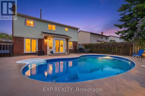 108 Old Forest Crescent, Kitchener, ON - Outdoor With In Ground Pool