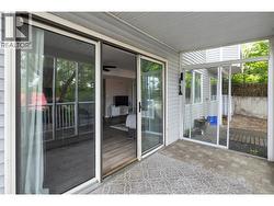 Sunroom entrance to lower level suite - 