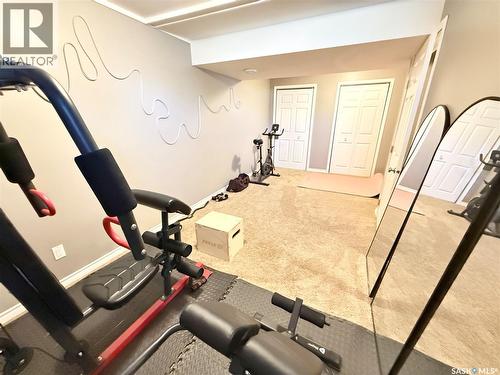 536 Mcgillivray Drive, Weyburn, SK - Indoor Photo Showing Gym Room
