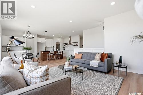 3 Walker Way, Clavet, SK - Indoor Photo Showing Living Room