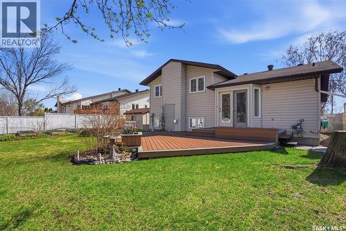 227 Flavelle Crescent, Saskatoon, SK - Outdoor With Deck Patio Veranda
