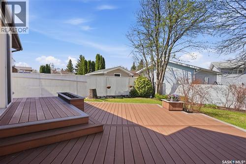 227 Flavelle Crescent, Saskatoon, SK - Outdoor With Deck Patio Veranda