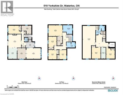 Floor plan - 519 Yorkshire Drive, Waterloo, ON - Other