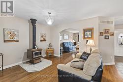 Sitting room with wood stove - 
