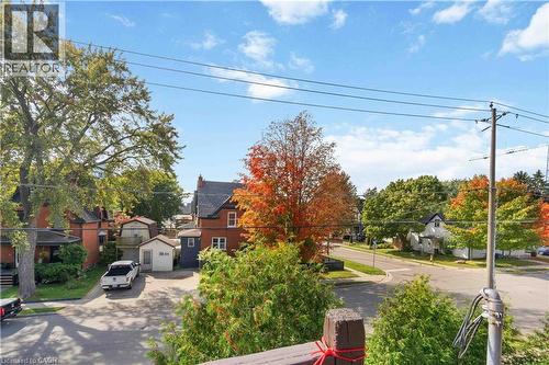 Streetscape featuring mature trees and established residences - 151 Louisa Street, Kitchener, ON - Outdoor