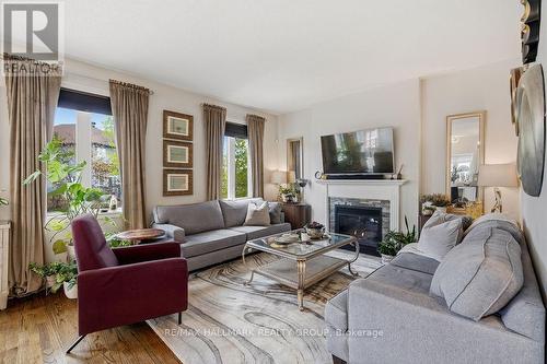 Family Room - 278 Kiwanis Court, Ottawa, ON - Indoor Photo Showing Living Room With Fireplace
