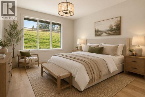 *This photo has been virtually staged - 2125 Montenegro Drive, Kelowna, BC - Indoor Photo Showing Bedroom