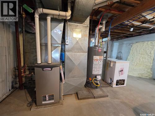 205 Warwick Street, Neville, SK - Indoor Photo Showing Basement