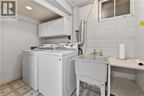 16 Brodick Street, Hamilton, ON - Indoor Photo Showing Laundry Room