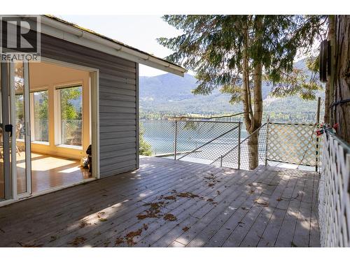 6728 3A Highway, Nelson, BC - Outdoor With Deck Patio Veranda With Exterior