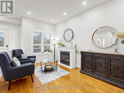 70 Doon Mills Drive, Kitchener, ON - Indoor Photo Showing Living Room With Fireplace