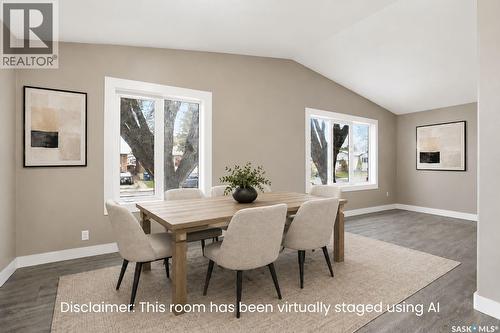 330B X Avenue S, Saskatoon, SK - Indoor Photo Showing Dining Room