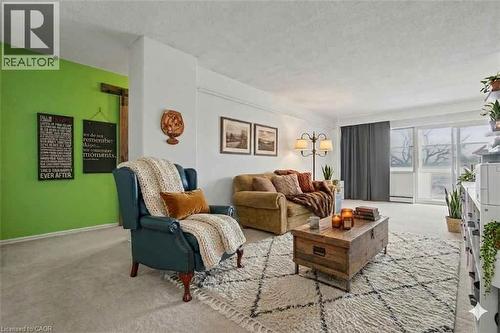 A.I. generated decor. - 45 Westmount Road N Unit# 202, Waterloo, ON - Indoor Photo Showing Living Room