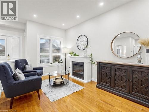 70 Doon Mills Drive, Kitchener, ON - Indoor Photo Showing Living Room With Fireplace