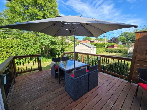 Balcon - 139 Av. Giroux, Laval (Laval-Des-Rapides), QC - Outdoor With Deck Patio Veranda With Exterior