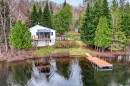 Front of Structure - 113 Ch. Gougeon, La Minerve, QC  - Outdoor With Body Of Water 