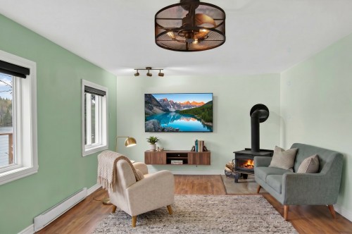 Living Room - 113 Ch. Gougeon, La Minerve, QC - Indoor