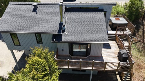 Terrasse - 3497 Ch. Du Village, Saint-Adolphe-D'Howard, QC - Outdoor With Exterior