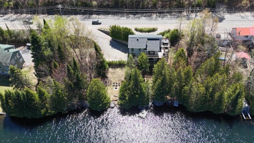 Face arrière - 3497 Ch. Du Village, Saint-Adolphe-D'Howard, QC - Outdoor With Body Of Water