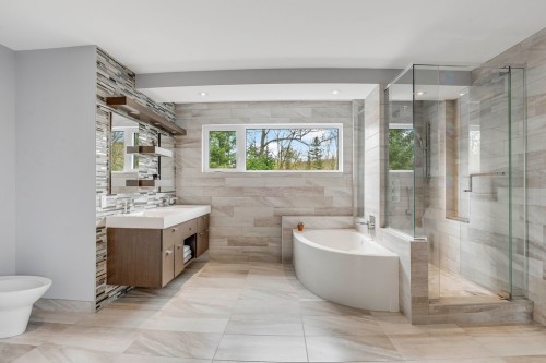 Master Bathroom - 25 Ch. Thibault, Val-Des-Monts, QC - Indoor Photo Showing Bathroom
