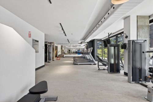 Salle d'exercice - 112-100 Rue Du Séminaire, Montréal (Le Sud-Ouest), QC - Indoor Photo Showing Gym Room
