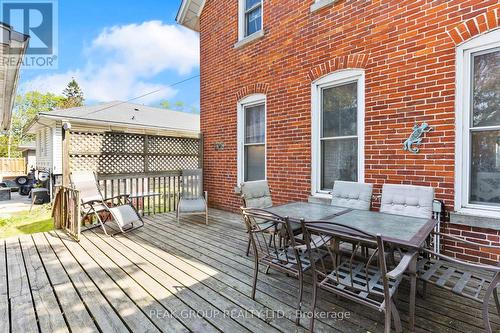 Back deck off the laundry room - 171 Killaly Street W, Port Colborne (Main Street), ON - Outdoor With Deck Patio Veranda With Exterior
