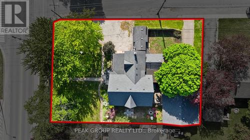 Aerial View of the lot - 171 Killaly Street W, Port Colborne (Main Street), ON - 