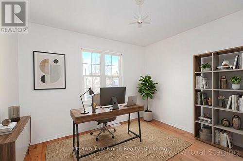 virtual staging - 110 Macara Crescent, Ottawa, ON - Indoor Photo Showing Office