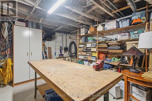 Lower Level: Basement/Storage Area - 937 Waterloo Street, London East (East B), ON - Indoor